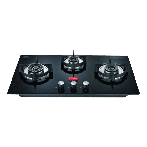 Prestige hobtop 3 outlet burner gas stove black